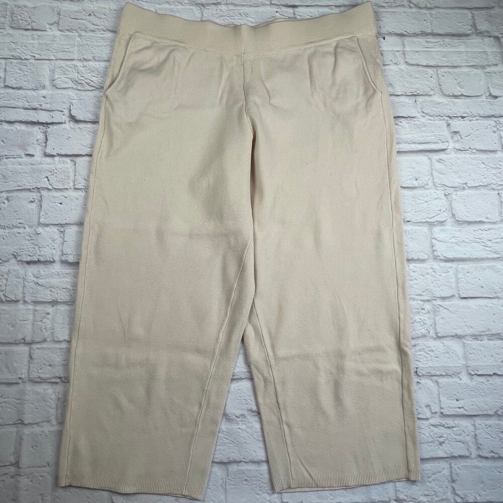 G4013 Ava & Viv beige knit pants size 2X